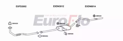 Система выпуска ОГ EuroFlo DNTER27D 3008D